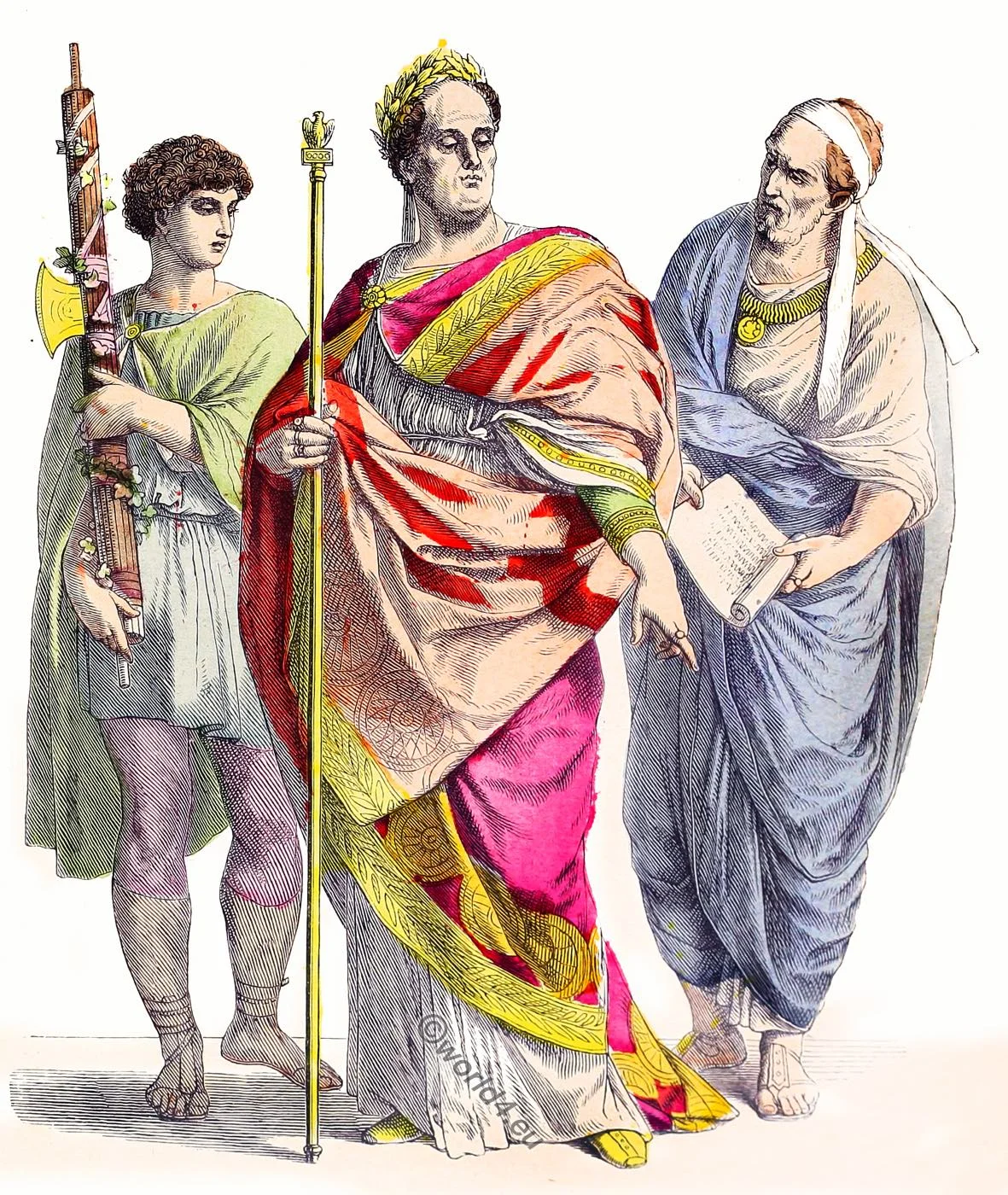 Ancient Roman tunics