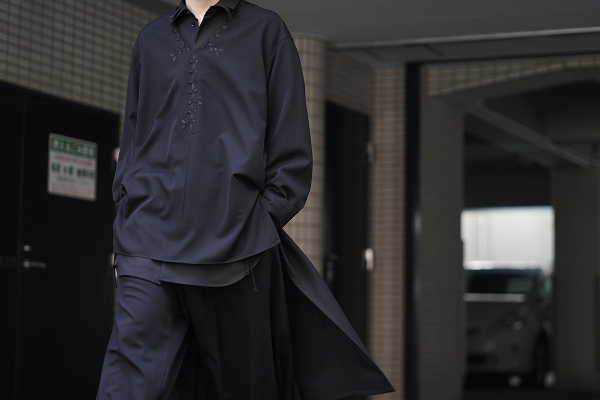 Yohji Yamamoto tunic shirt